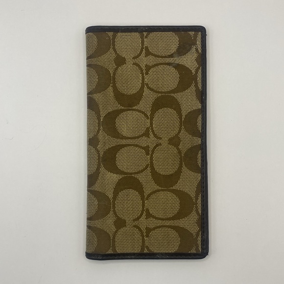 Coach checkbook cover - Picture 2 of 8